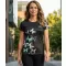 Hochwertiges Funktions-T-Shirt für Damen ALTISPORT VOJ/ALW002TR01 SCHWARZ/TÜRKIS