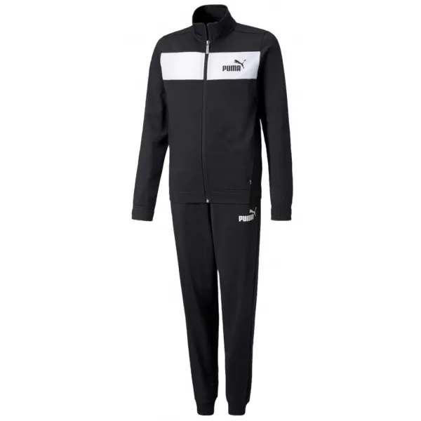  Kinder-Trainingsanzug-Set PUMA POLY SUIT CL B 589371-01 SCHWARZ 