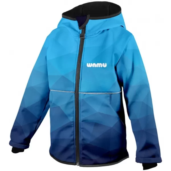  Baby Softshell Jacke WAMU MOZAIKA BLAU 