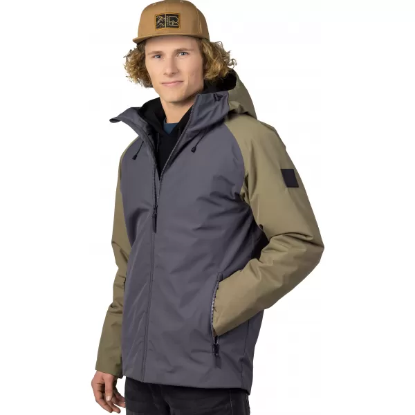  Herrenjacke HANNAH MASCON ASPHALT/VERBRANNTE OLIVE 