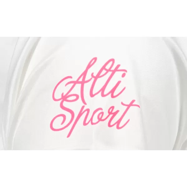 Hochwertiges Funktions-T-Shirt für Damen ALTISPORT VOJ/ALW002TR01 WEIß 