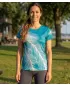 Hochwertiges Funktions-T-Shirt für Damen ALTISPORT VOJ/ALW001TR01 SMARAGD/GRAU
