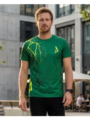 Premium-T-Shirt für Herren ALTISPORT VOJ/ALM004TR01 FLASCHENGRÜN