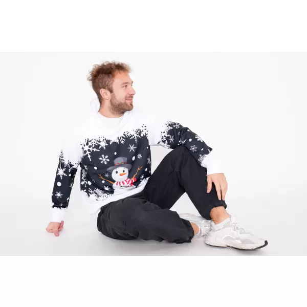  Premium-Sweatshirt für Herren ALTISPORT VOJ/ALMVN2MI01 WEIß 