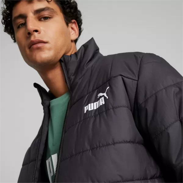  Herrenjacke PUMA ESS+ PADDED JACKET 849349-01 SCHWARZ 