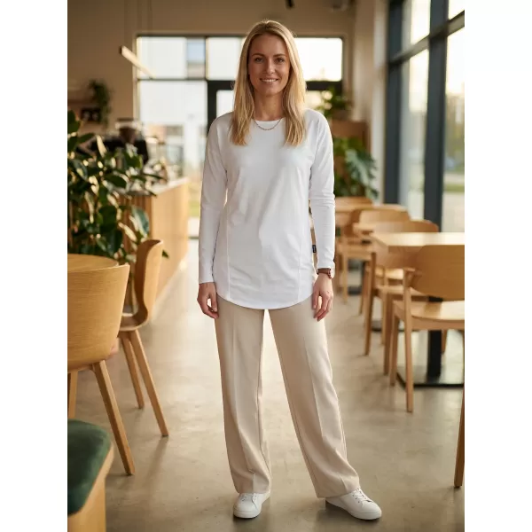  Damen-T-Shirt mit langen Ärmeln SAM 73 SHERRI WT 897 WEIß 