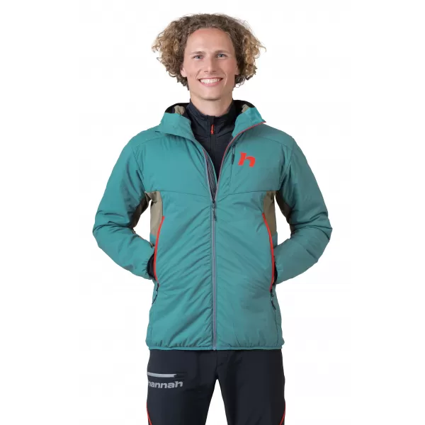  Herrenjacke HANNAH KECHU HOODY ÖLBLAU/GEBRANNTES OLIV 