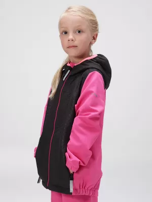 Softshelljacke für Kinder LOAP URANIX OLK2307 ROSA