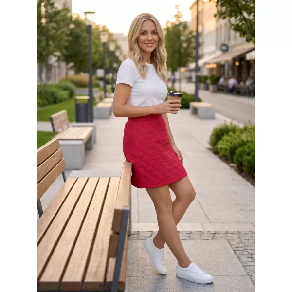  Isolierter Rock für Damen SAM 73 IMELDA WZ 841 DUNKELROSA 