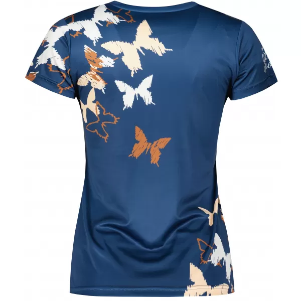  Hochwertiges Funktions-T-Shirt für Damen ALTISPORT VOJ/ALW002TR01 MARINE/BRAUN 