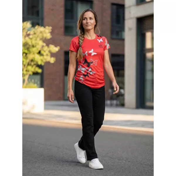  Hochwertiges Funktions-T-Shirt für Damen ALTISPORT VOJ/ALW002TR01 ROT 
