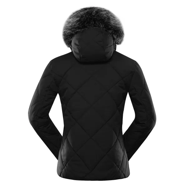  Damenjacke ALPINE PRO LODERA LJCB593 SCHWARZ 