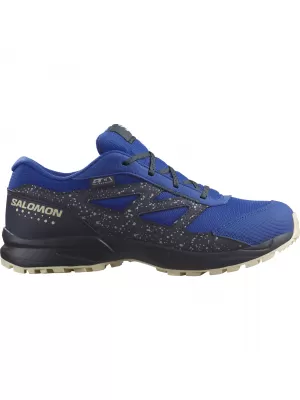 Kinderschuhe SALOMON OUTWAY CSWP JUNIOR L47377000 LAPISBLAU/KOHLENSTOFF/GEBLEICHTER SAND