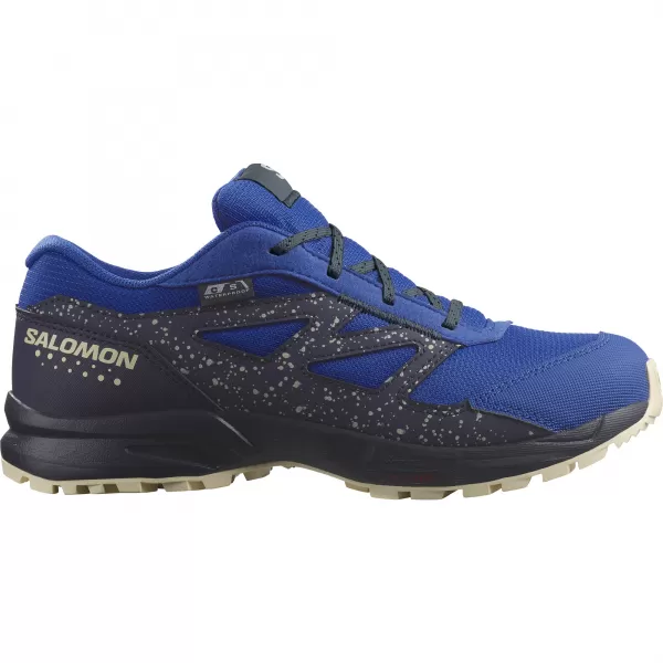  Kinderschuhe SALOMON OUTWAY CSWP JUNIOR L47377000 LAPISBLAU/KOHLENSTOFF/GEBLEICHTER SAND 