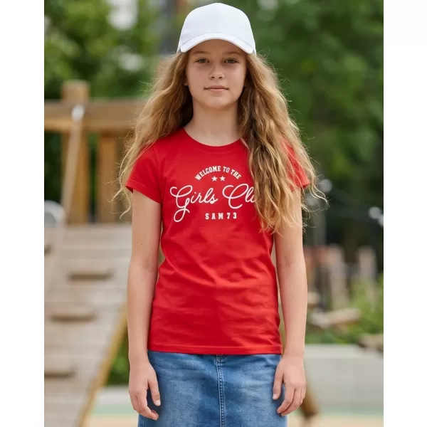  Mädchen-T-Shirt SAM 73 JANLI KT 507 ROT 