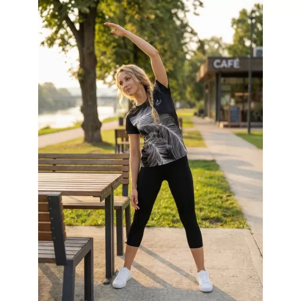  Hochwertiges Funktions-T-Shirt für Damen ALTISPORT VOJ/ALW001TR01 SCHWARZGRAU 