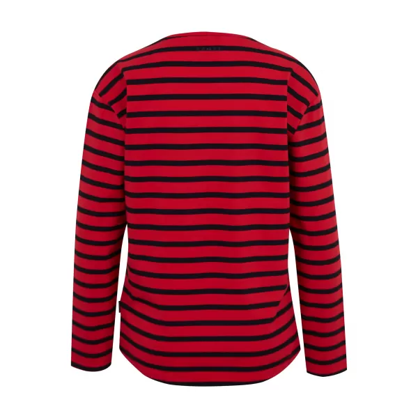  Damen-T-Shirt mit langen Ärmeln SAM 73 PRUDENCE WT 893 ROT 