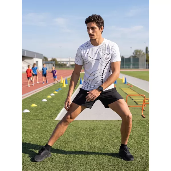 Premium-T-Shirt für Herren ALTISPORT VOJ/ALM003TR01 WEIß 
