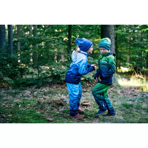  Baby Softshell Hosen WAMU MOZAIKA BLAU 