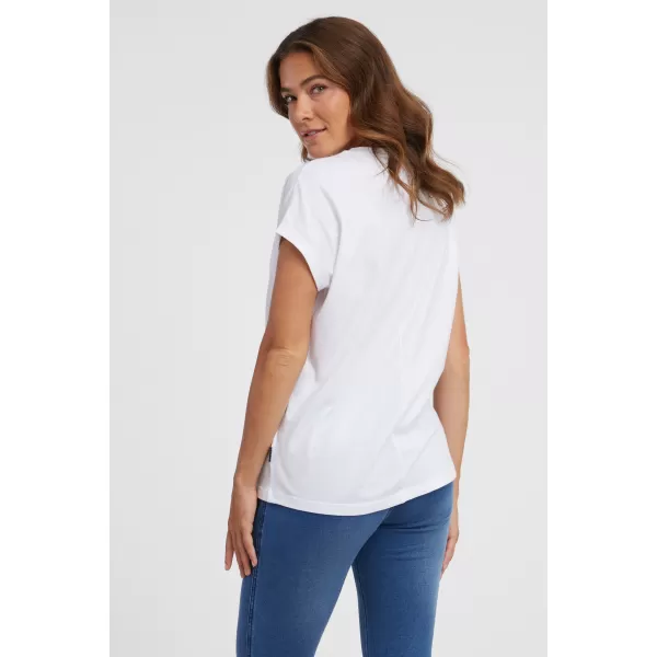  Damen-T-Shirt SAM 73 VITANI WT 898 WEIß 