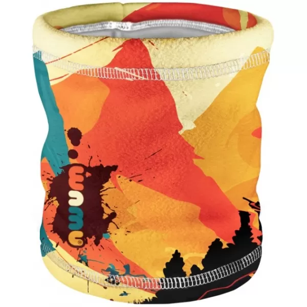  Fleece-Halstuch für Kinder WAMU MOUNTAIN BIKE BUNTER 