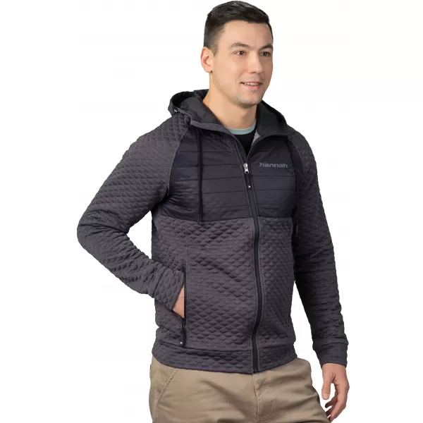  Herren-Sweatshirt HANNAH QUIL II ASPHALTMEL/ANTHRAZIT 
