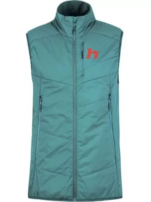 Herrenweste HANNAH KECHU VEST ÖLBLAU/GEBRANNTES OLIV