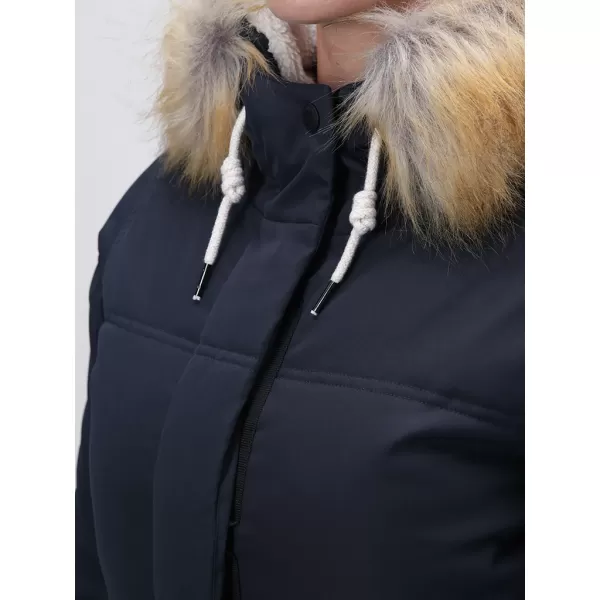  Damenmantel LOAP NARNIA CLW23102 DUNKELGRAU 