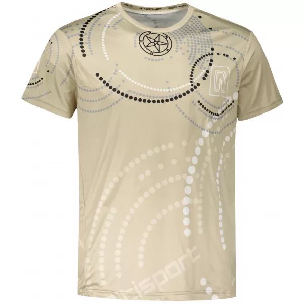  Premium-T-Shirt für Herren ALTISPORT VOJ/ALM003TR01 BRAUN 