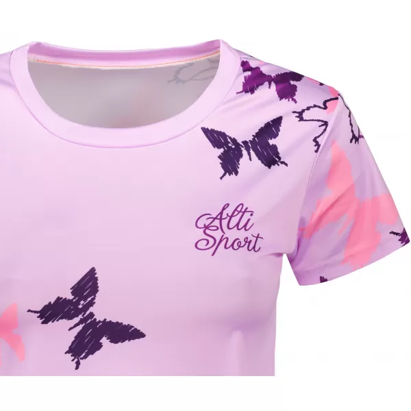  Hochwertiges Funktions-T-Shirt für Damen ALTISPORT VOJ/ALW002TR01 LILA 