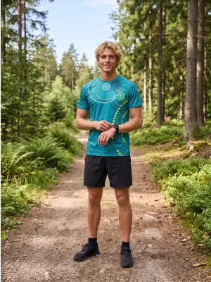 Premium-T-Shirt für Herren ALTISPORT VOJ/ALM003TR01 KEROSIN