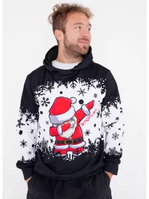 Premium-Sweatshirt für Herren ALTISPORT VOJ/ALMVN2MI01 SCHWARZ