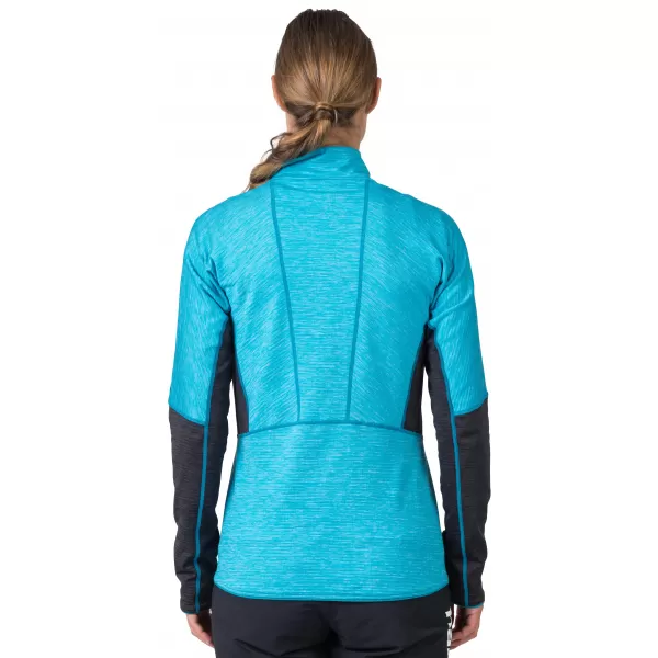  Damen-Sweatshirt HANNAH MEDA KLARWASSER/ANTHRAZITMEL 