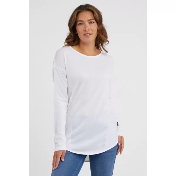  Damen-T-Shirt mit langen Ärmeln SAM 73 SHERRI WT 897 WEIß 