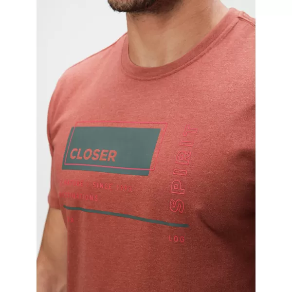  Herren-T-Shirt LOAP BOMEL CLM2362 BRAUN 