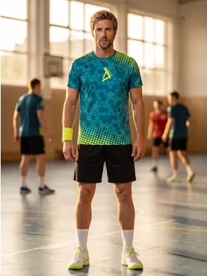 Hochwertiges Funktions-T-Shirt für Herren ALTISPORT VOJ/ALM005TR01 KEROSIN/GELB