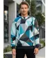 Premium-Sweatshirt für Herren ALTISPORT VOJ/ALM007MI01 BLAU GRAU