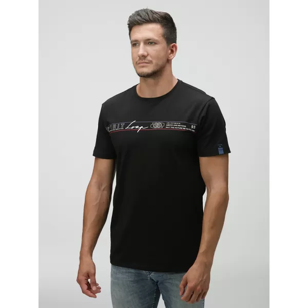  Herren-T-Shirt LOAP ALPACO CLM2358 SCHWARZ 