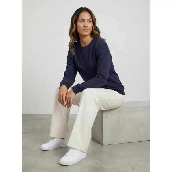  Damen-T-Shirt mit langen Ärmeln SAM 73 SHARMA WT 892 DUNKELBLAU 