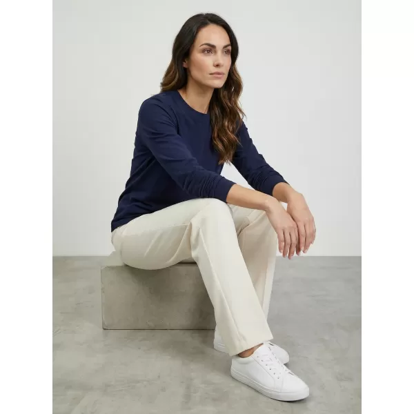  Damen-T-Shirt mit langen Ärmeln SAM 73 ZIRA WT 894 DUNKELBLAU 