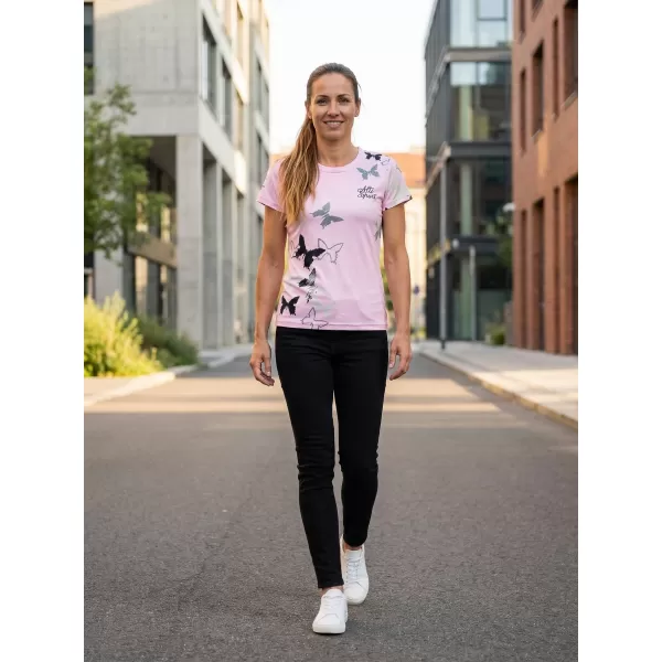  Hochwertiges Funktions-T-Shirt für Damen ALTISPORT VOJ/ALW002TR01 HELL-PINK 