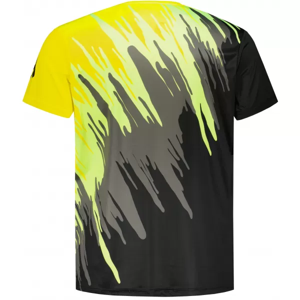  Hochwertiges Funktions-T-Shirt für Herren ALTISPORT VOJ/ALM006TR01 SCHWARZ UND GELB 
