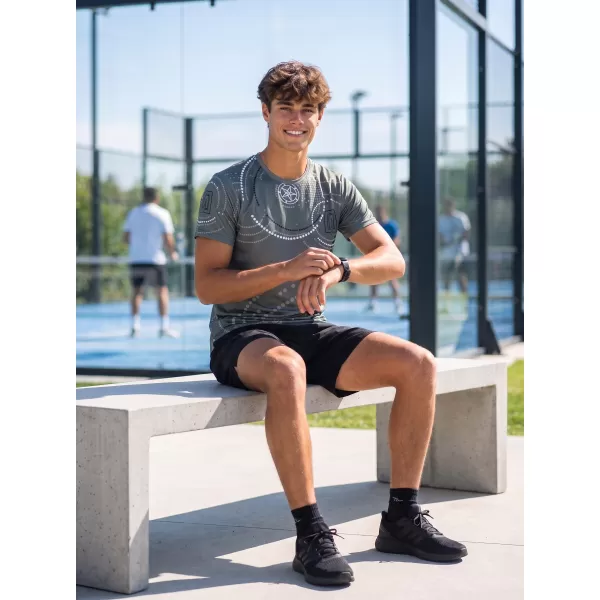  Premium-T-Shirt für Herren ALTISPORT VOJ/ALM003TR01 GRAPHIT 