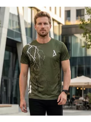 Premium-T-Shirt für Herren ALTISPORT VOJ/ALM004TR01 OLIVE