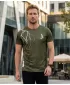 Premium-T-Shirt für Herren ALTISPORT VOJ/ALM004TR01 OLIVE