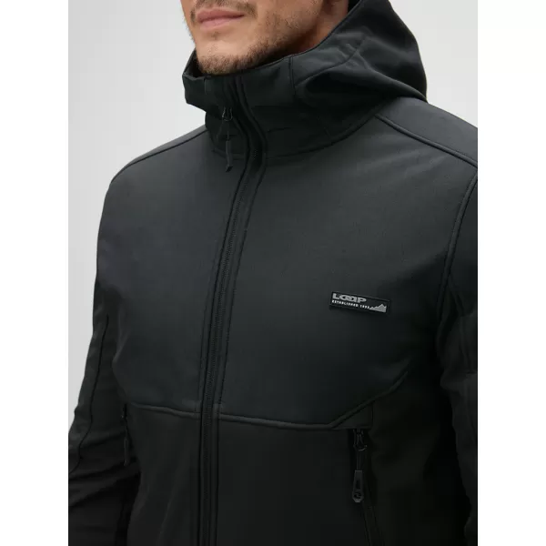  Herren-Softshelljacke LOAP LUPP XLM2303 SCHWARZ 