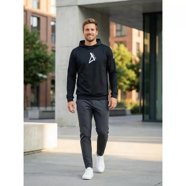  Hochwertiges Funktions-Sweatshirt für Herren ALTISPORT VOJ/ALM013MI01 SCHWARZ 