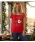 Damen-T-Shirt ALTISPORT VANOCE03W120 ROT