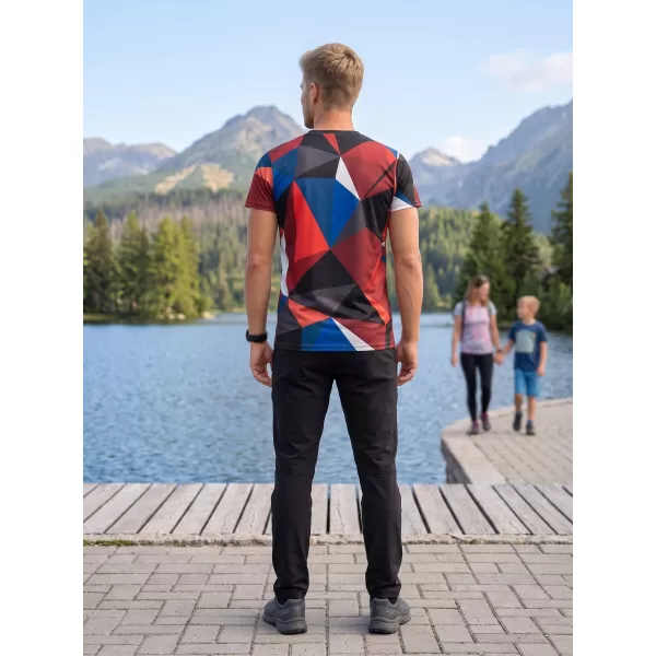  Herren Funktions-T-Shirt Premium Plus ALTISPORT VOJ/ALM007TR02 MARINEBLAU/ROT 