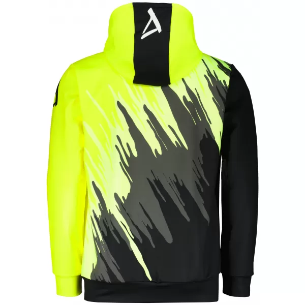  Hochwertiges Funktions-Sweatshirt für Herren ALTISPORT VOJ/ALM006MI01 SCHWARZ UND GELB 